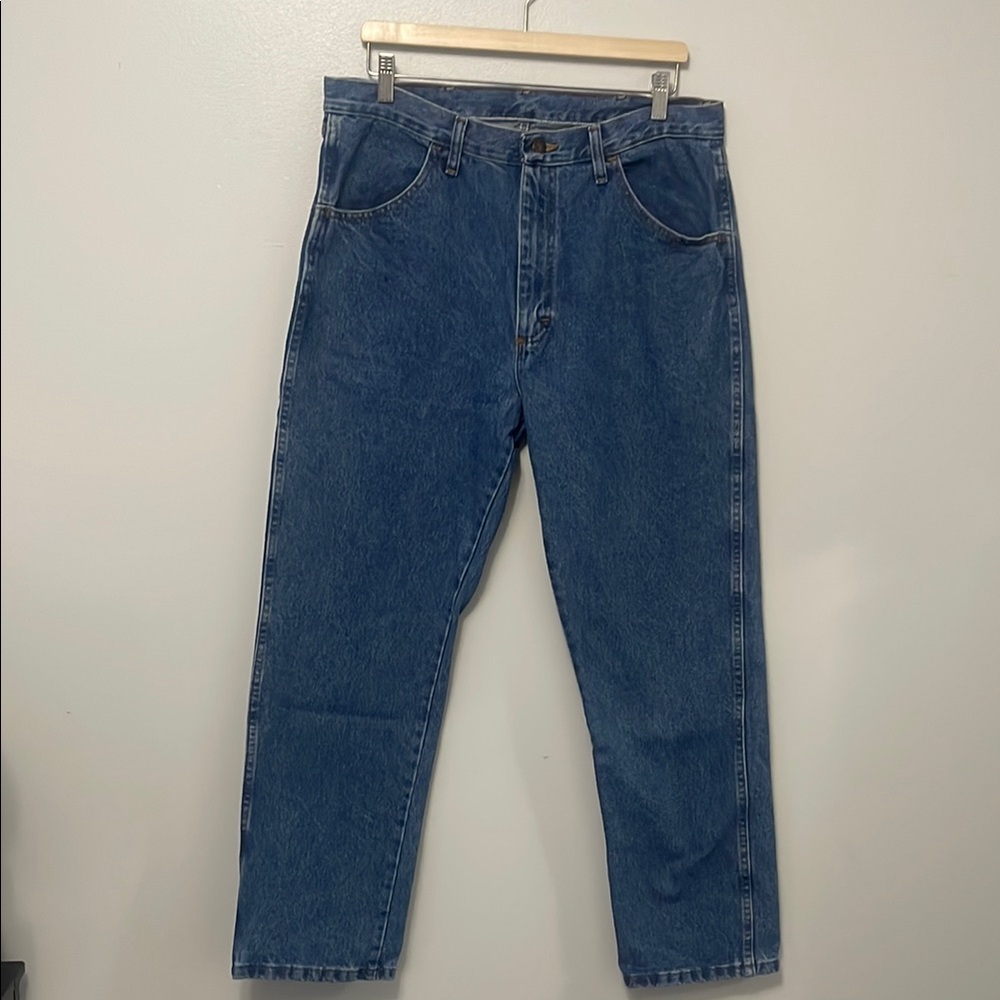 Men's Rustler Blue Jeans